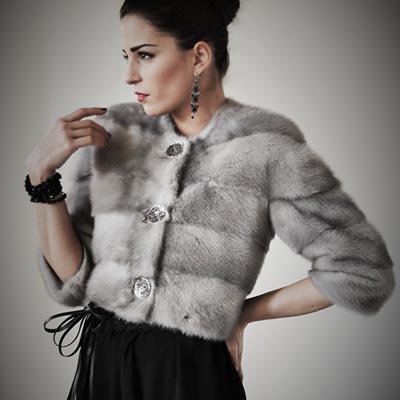 Mod.445 - Sapphire Mink Jacket