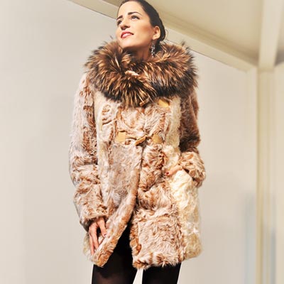 Mod.413U - Kalgan Brown Beige Coat
