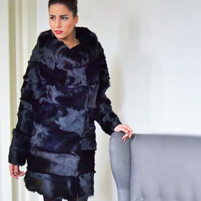 Mod.476U - Kid Black Coat
